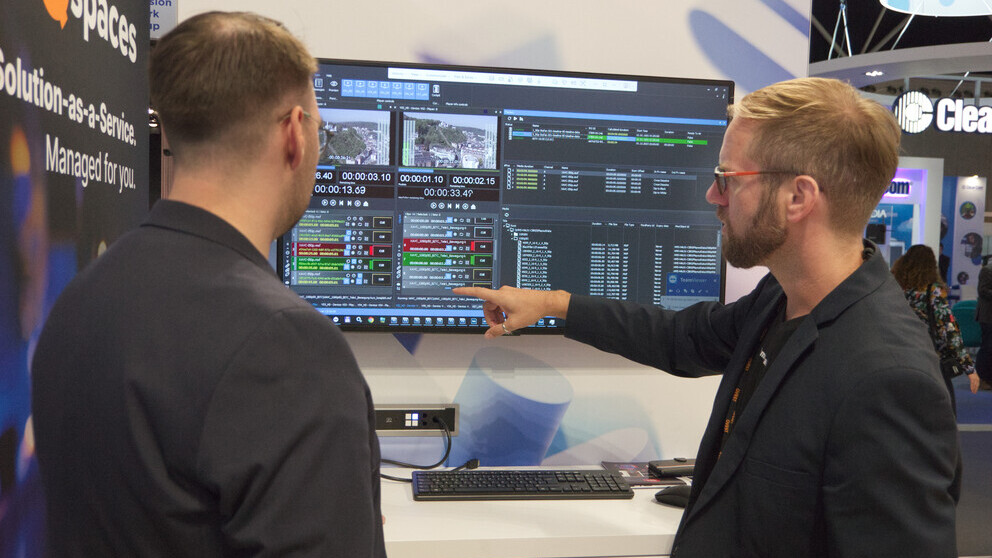 Renderless workflow: Qvest’s Christian Münch demonstrating the upgraded clipbox 